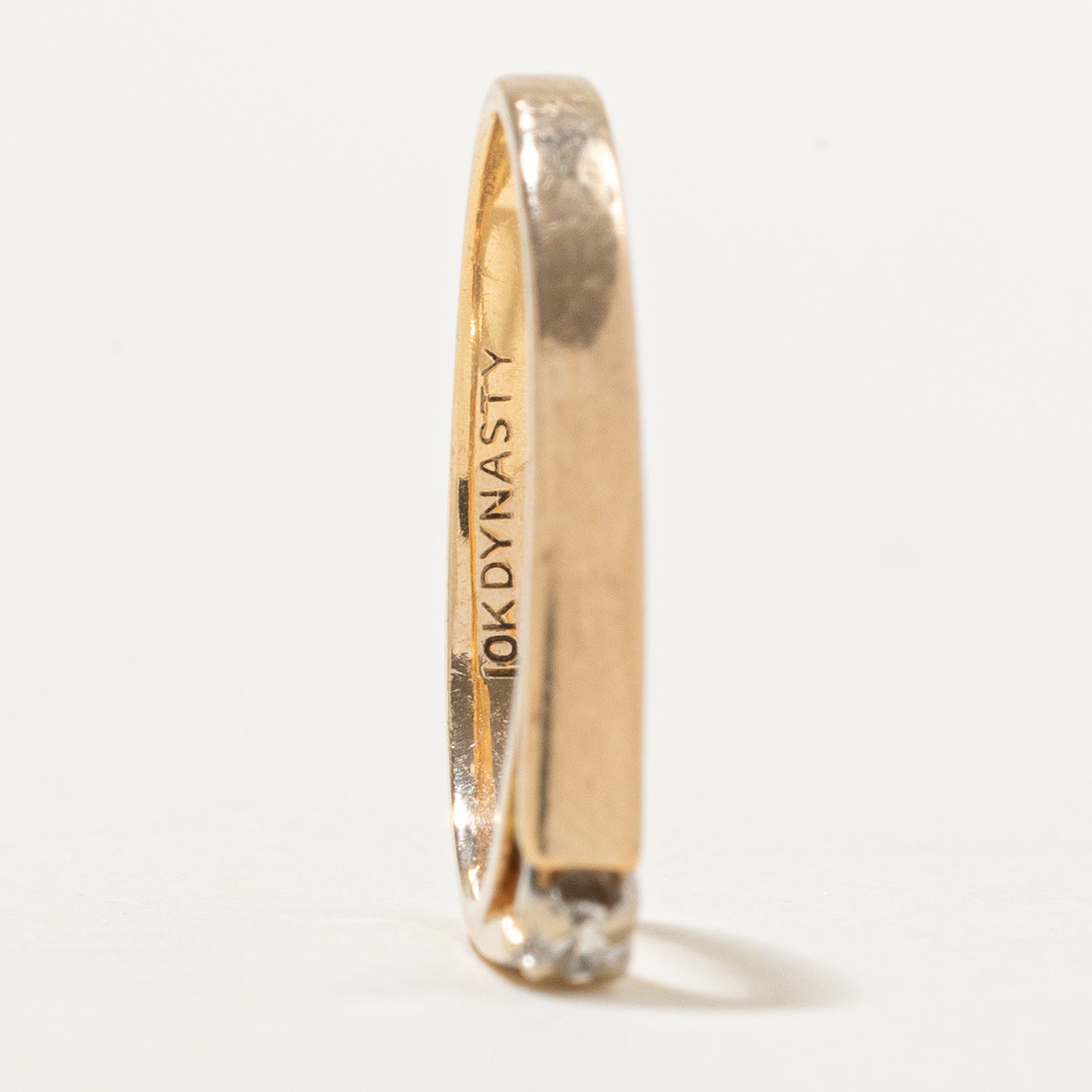 Single Stone Diamond Band | 0.03ct | SZ 6.5
