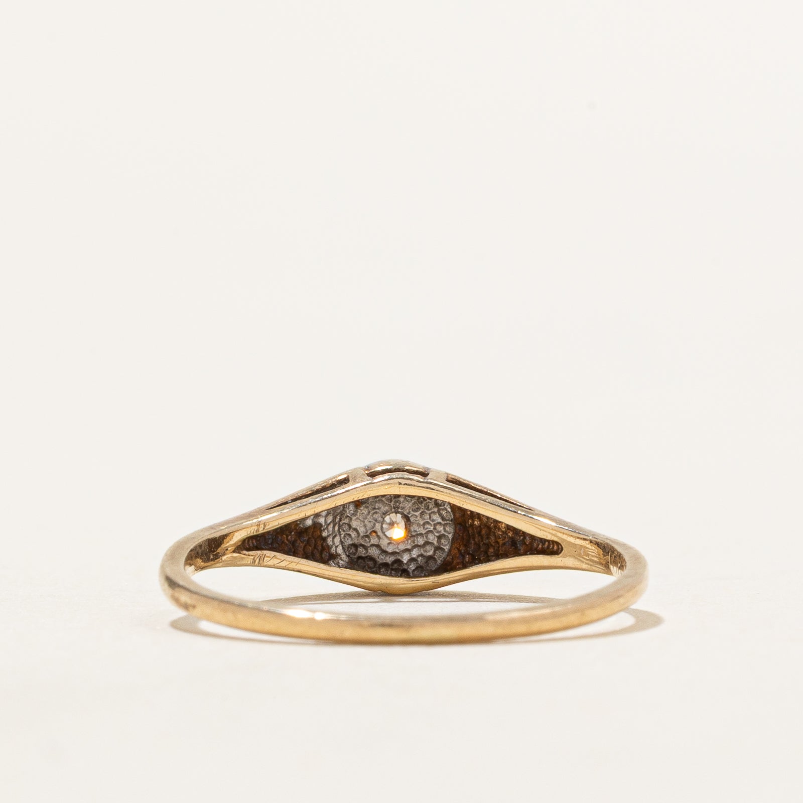 Star Set Diamond Ring | 0.005ct | SZ 4.75