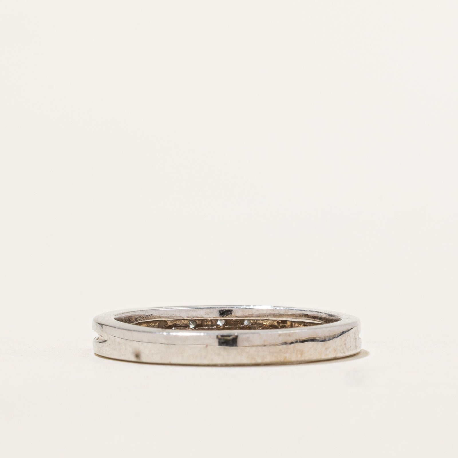 Three Stone Diamond Band | 0.07ctw | SZ 6