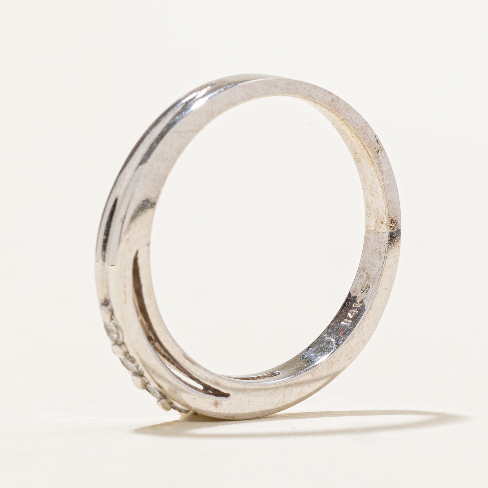 Three Stone Diamond Band | 0.07ctw | SZ 6