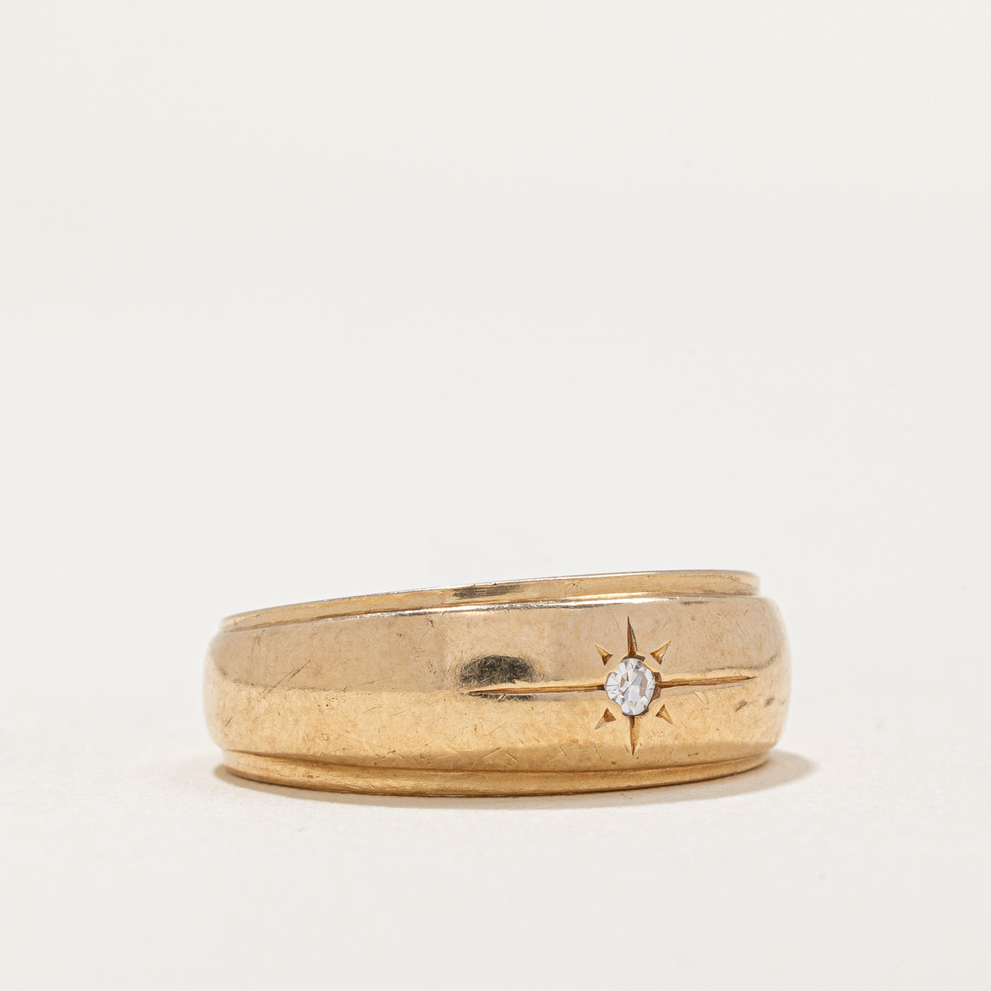 Star Set Diamond Band | 0.03ct | SZ 5 |