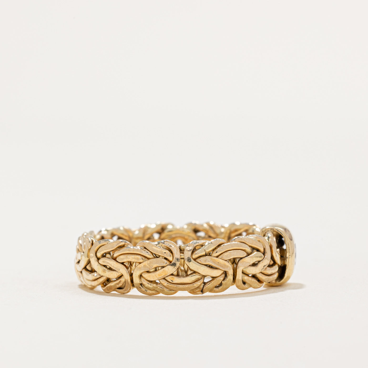 Diamond Byzantine Chain Ring | 0.02ct | SZ 10 |