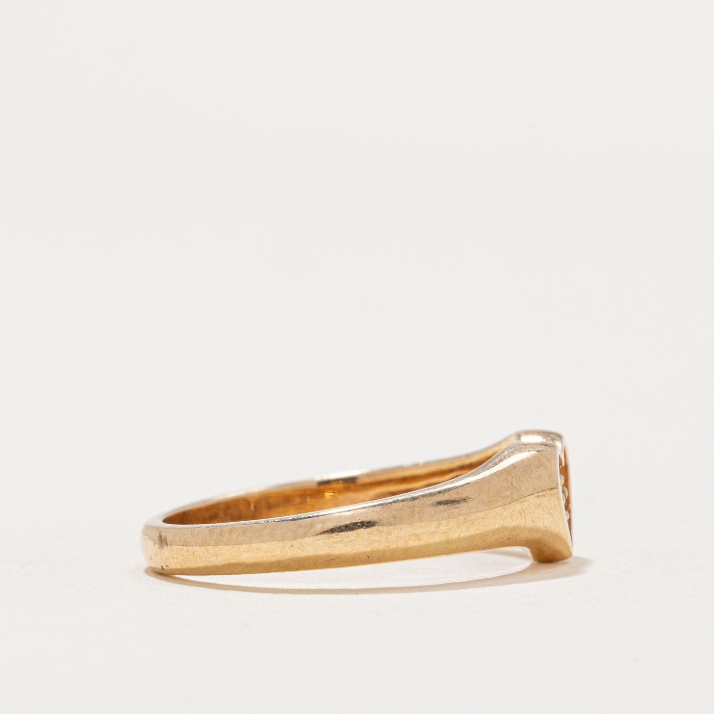 Bague cœur en diamant | 0,02 ct | Taille 5 |