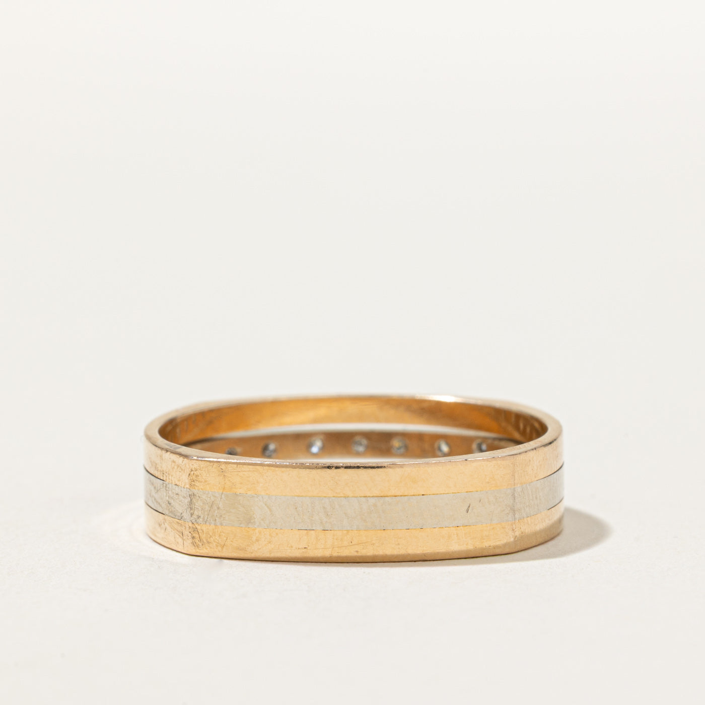 Seven Stone Diamond Band | 0.11ctw | SZ 14