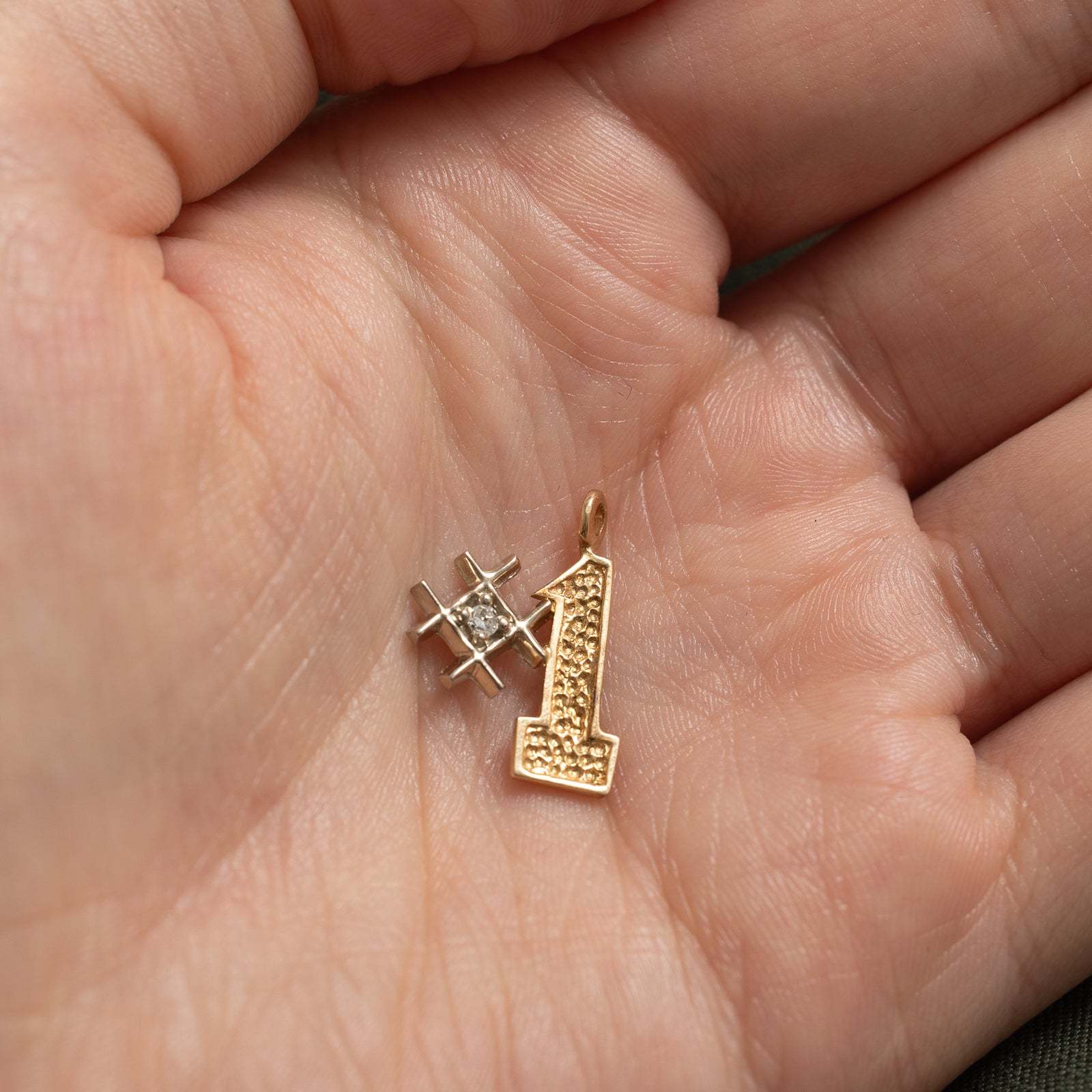 Diamond #1 Pendant | 0.02ct