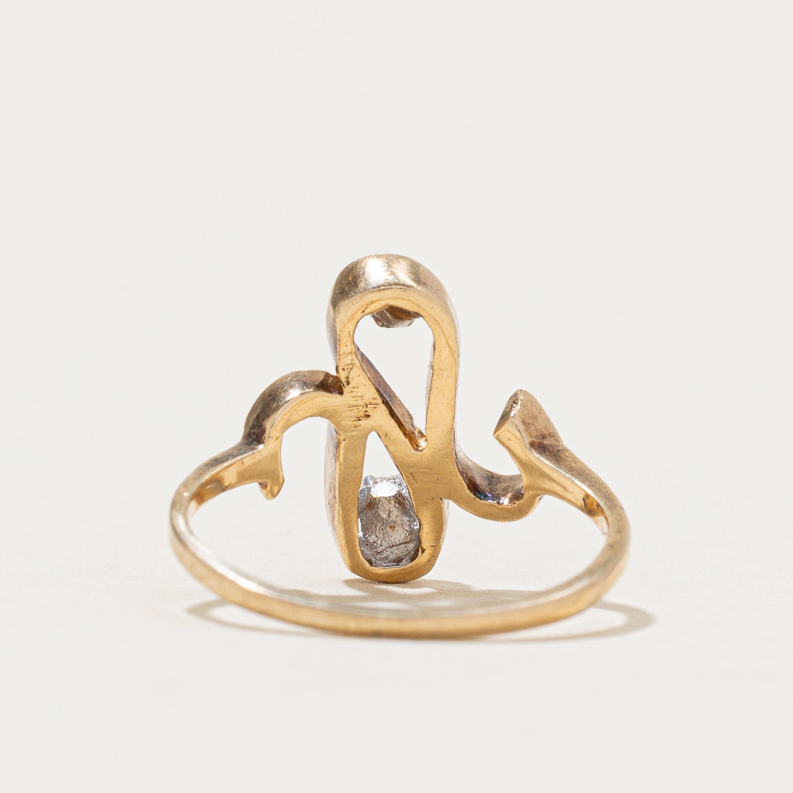 Diamond Abstract Ring | 0.03ctw | SZ 3