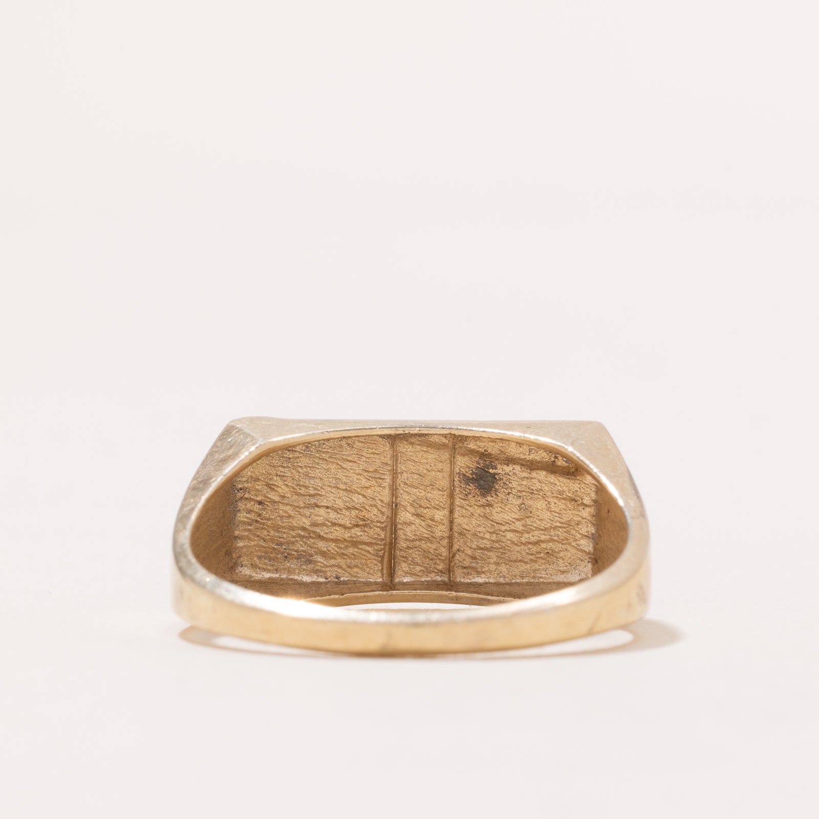 'Grand Dad' Diamond Signet Ring | 0.001ct | SZ 10