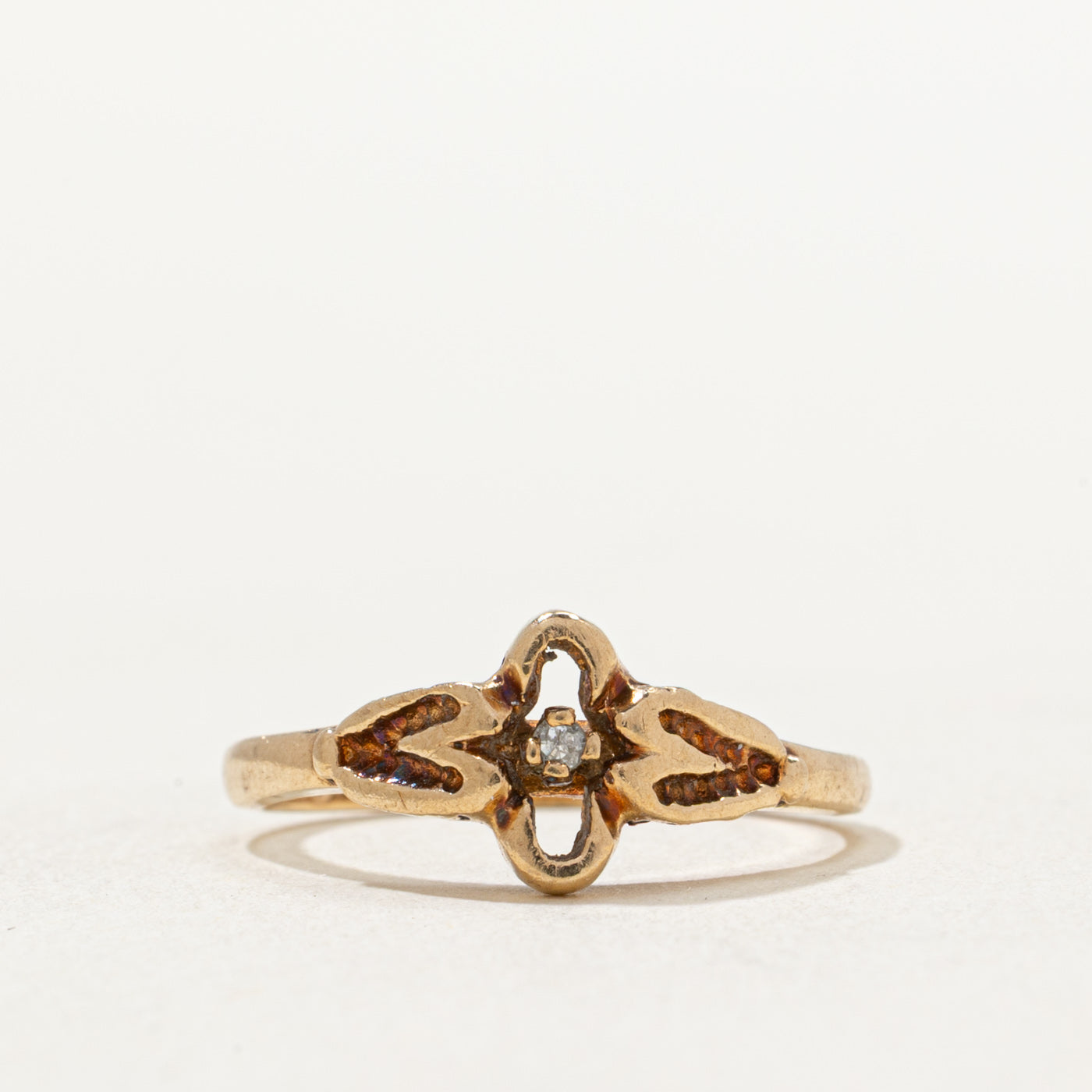 Single Stone Diamond Ring | 0.005ct | SZ 5.25