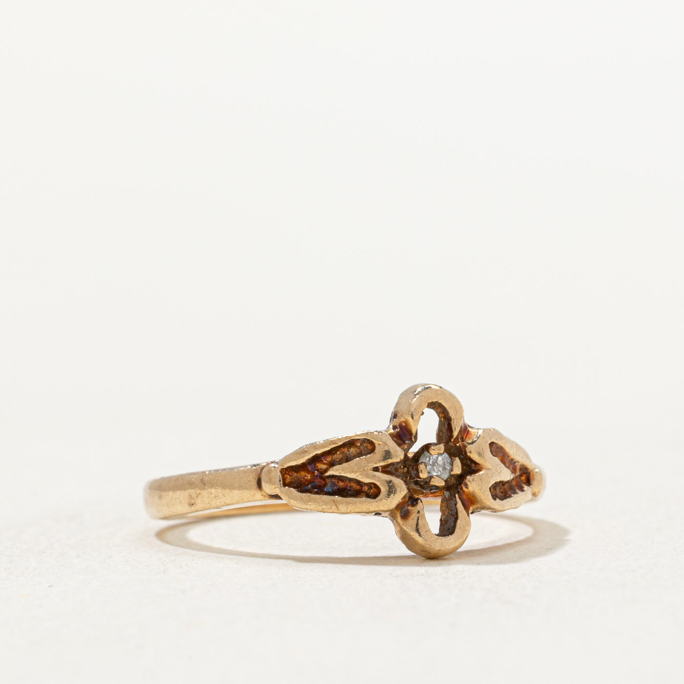 Single Stone Diamond Ring | 0.005ct | SZ 5.25