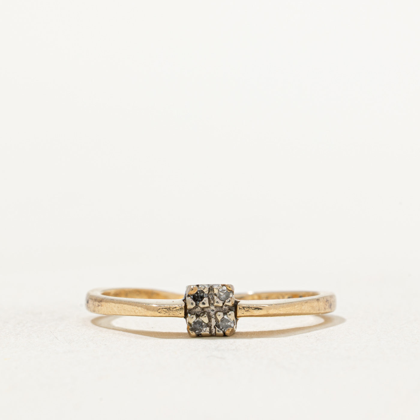 Four Stone Diamond Ring | 0.02ctw | SZ 6