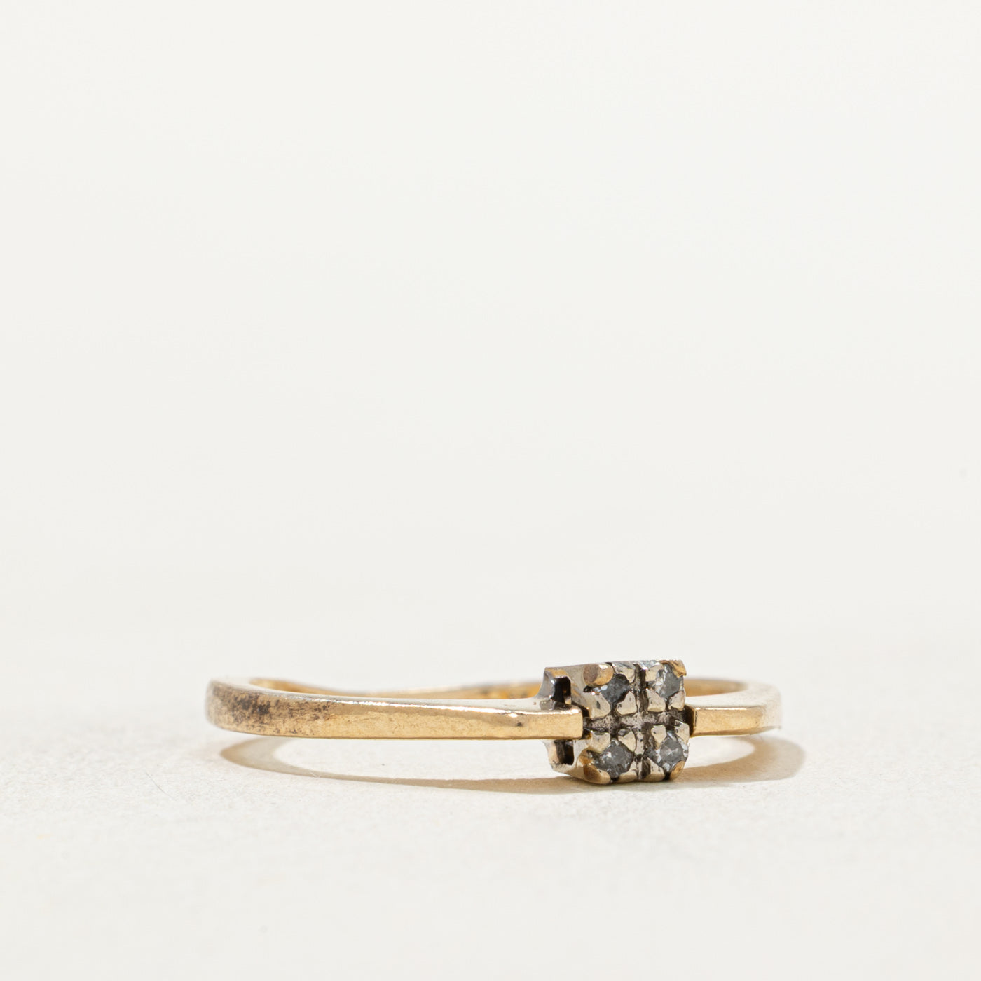 Four Stone Diamond Ring | 0.02ctw | SZ 6
