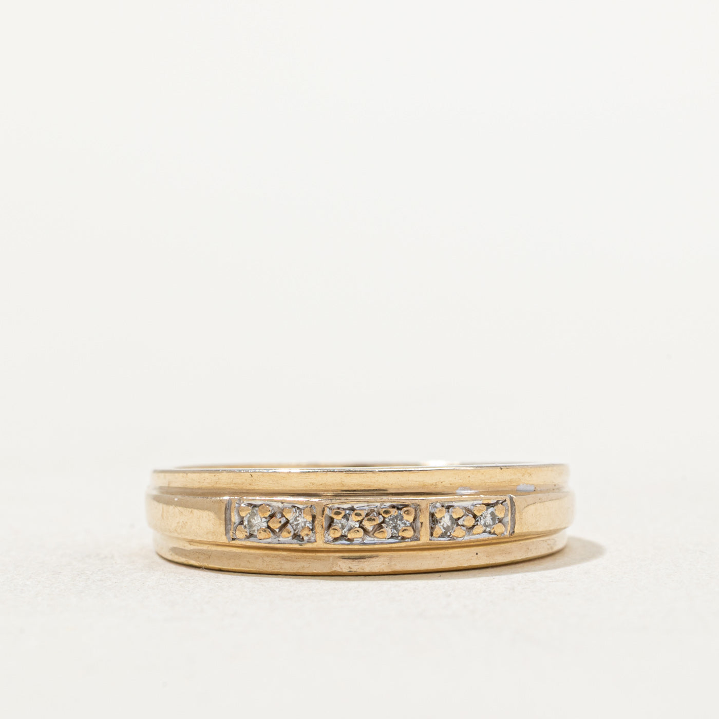 Semi Eternity Diamond Band | 0.03ctw | SZ 8.25
