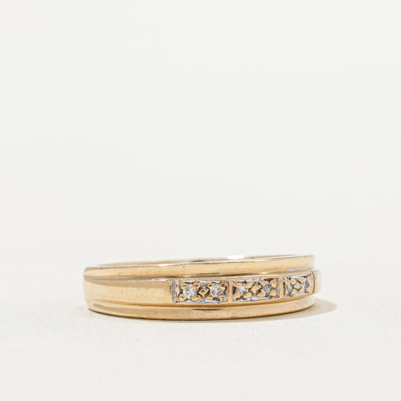 Semi Eternity Diamond Band | 0.03ctw | SZ 8.25