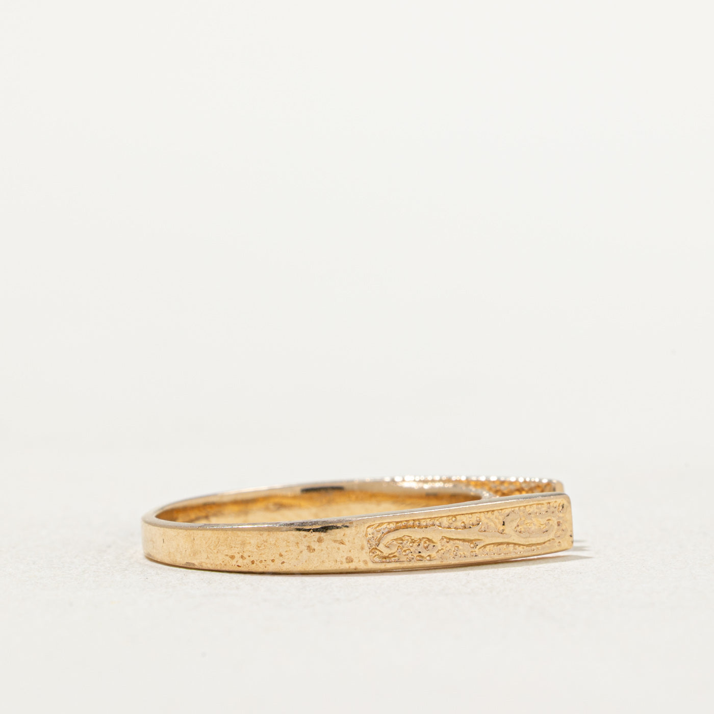Single Stone High Set Diamond Ring | 0.015ct | SZ 6