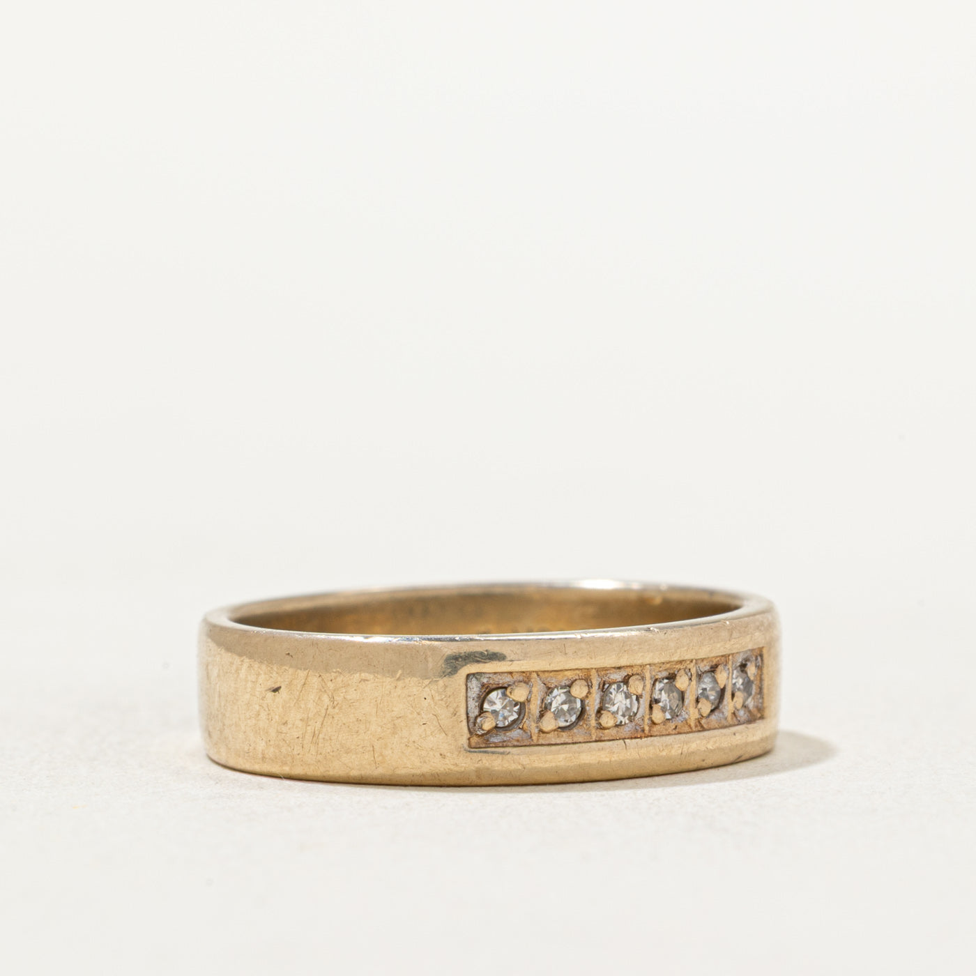 Six Stone Diamond Band | 0.03ctw | SZ 7