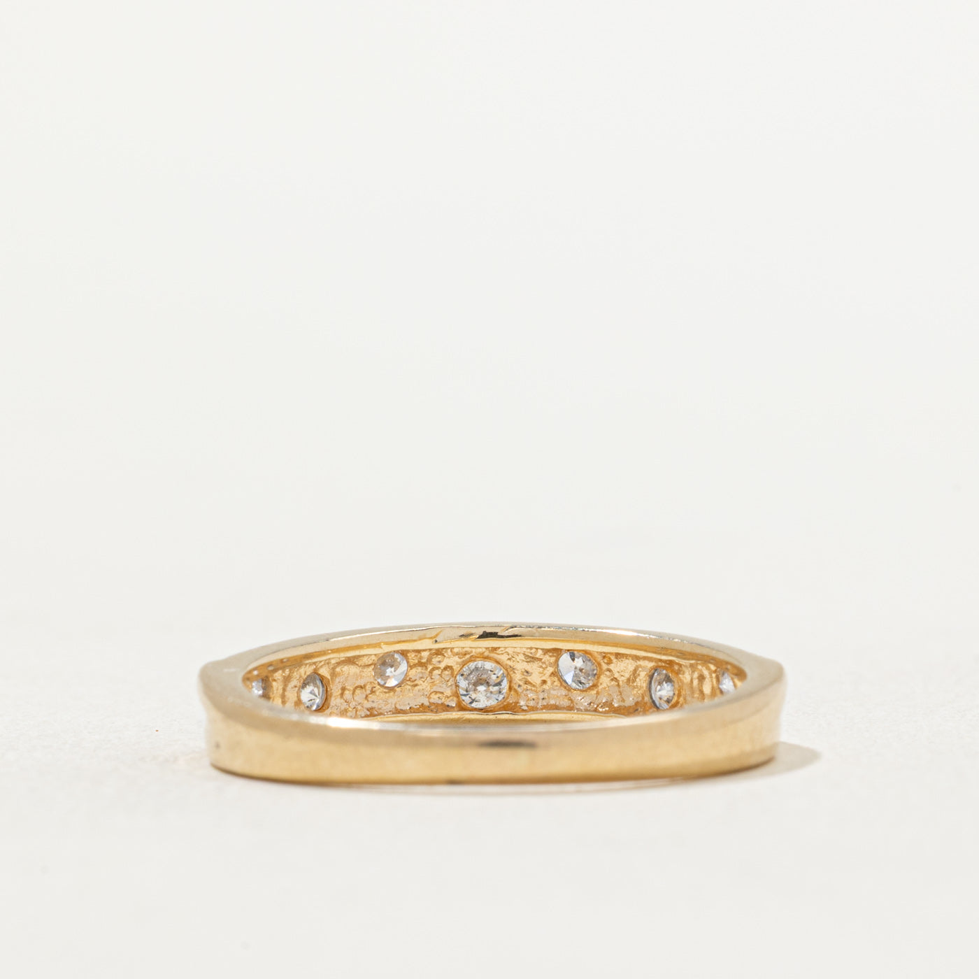 Diamond Wave Design Band | 0.21ctw | SZ 7.25