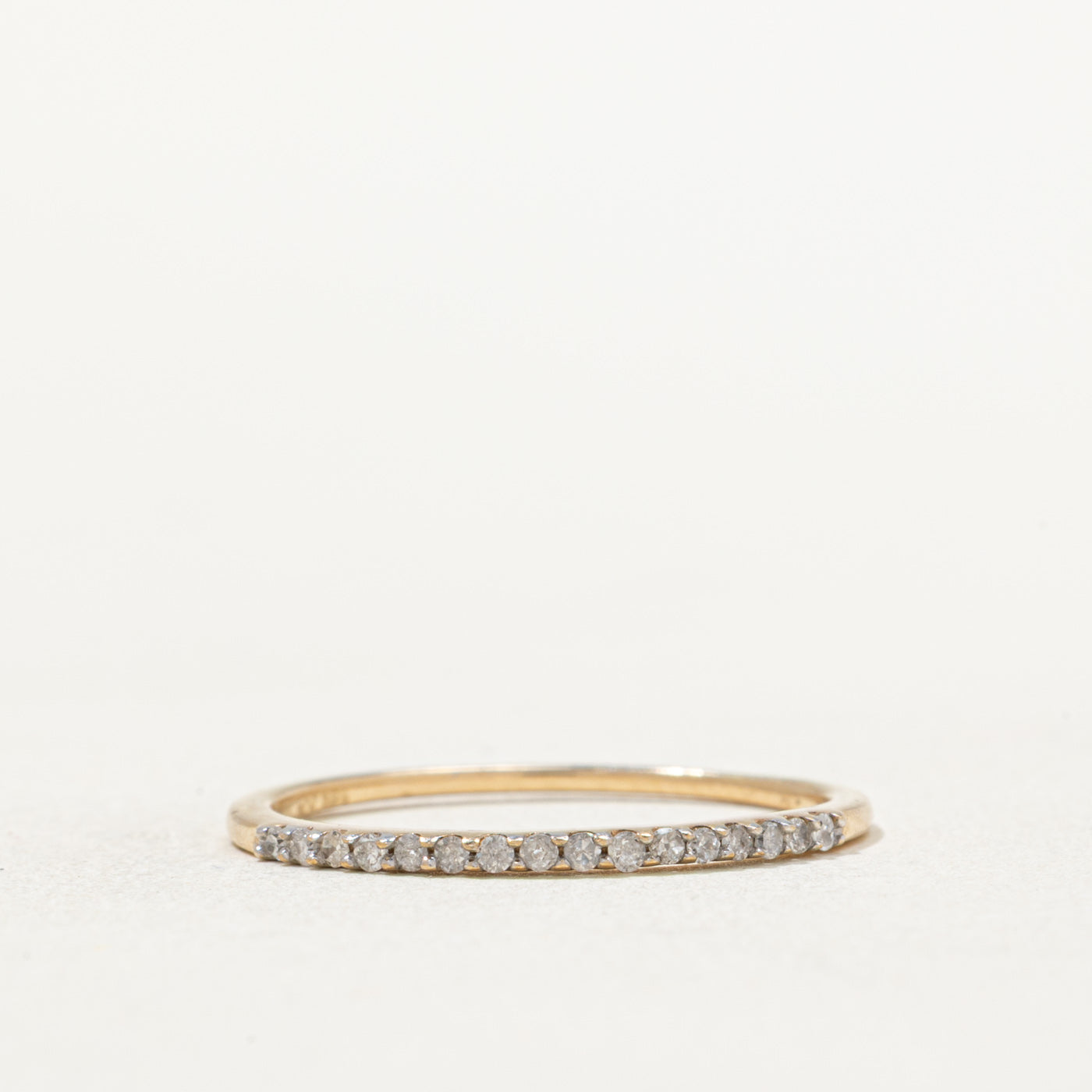 Semi Eternity Diamond Band | 0.08ctw | SZ 7