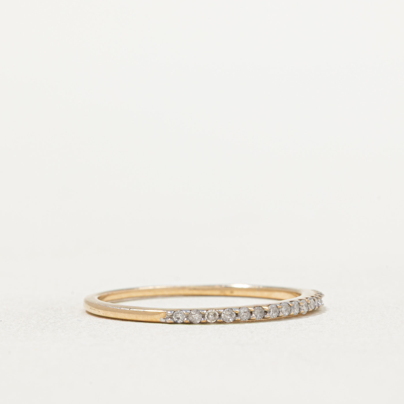 Semi Eternity Diamond Band | 0.08ctw | SZ 7