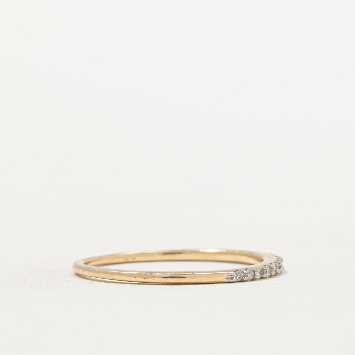 Semi Eternity Diamond Band | 0.08ctw | SZ 7