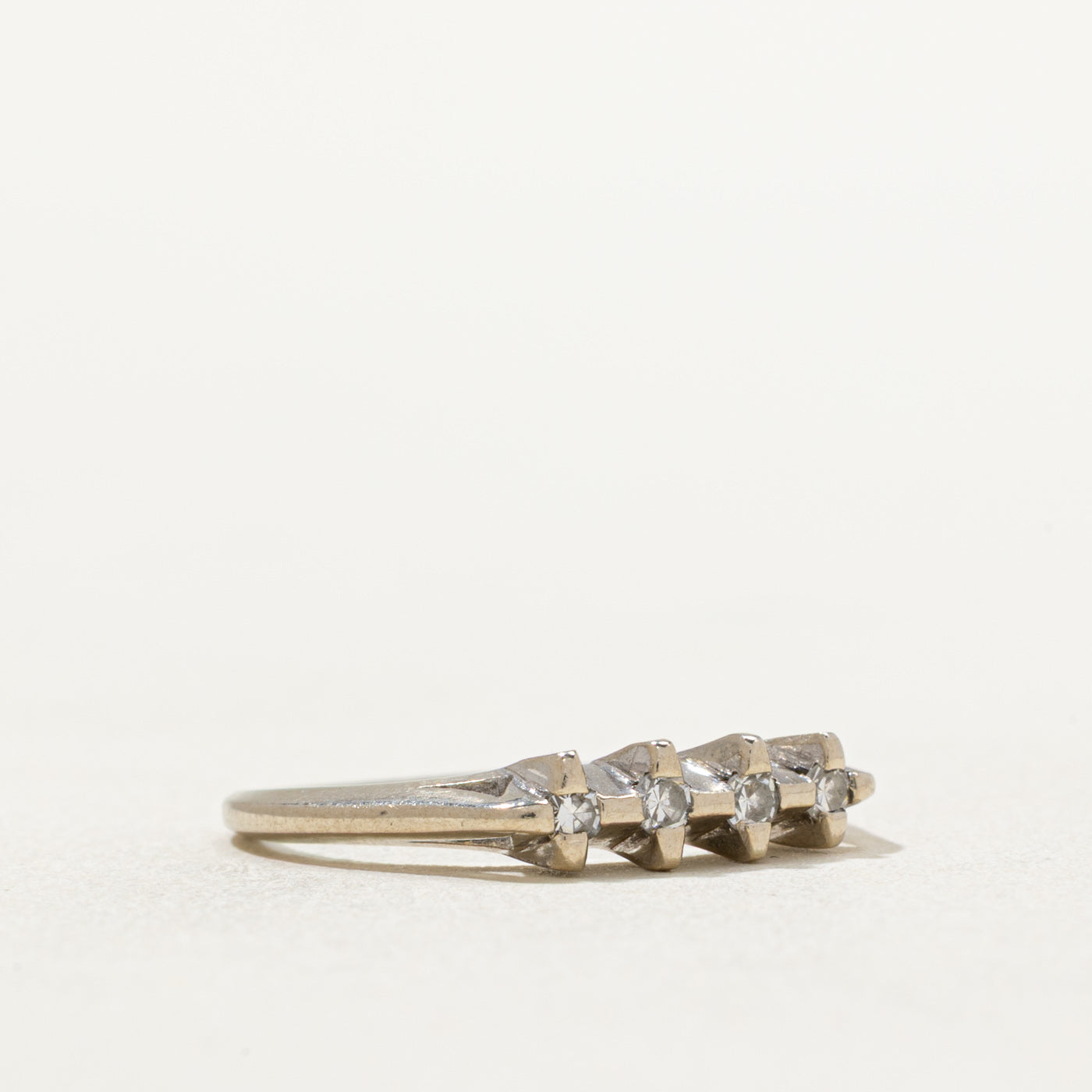 Four Stone Diamond Ring | 0.10ctw | SZ 5.5