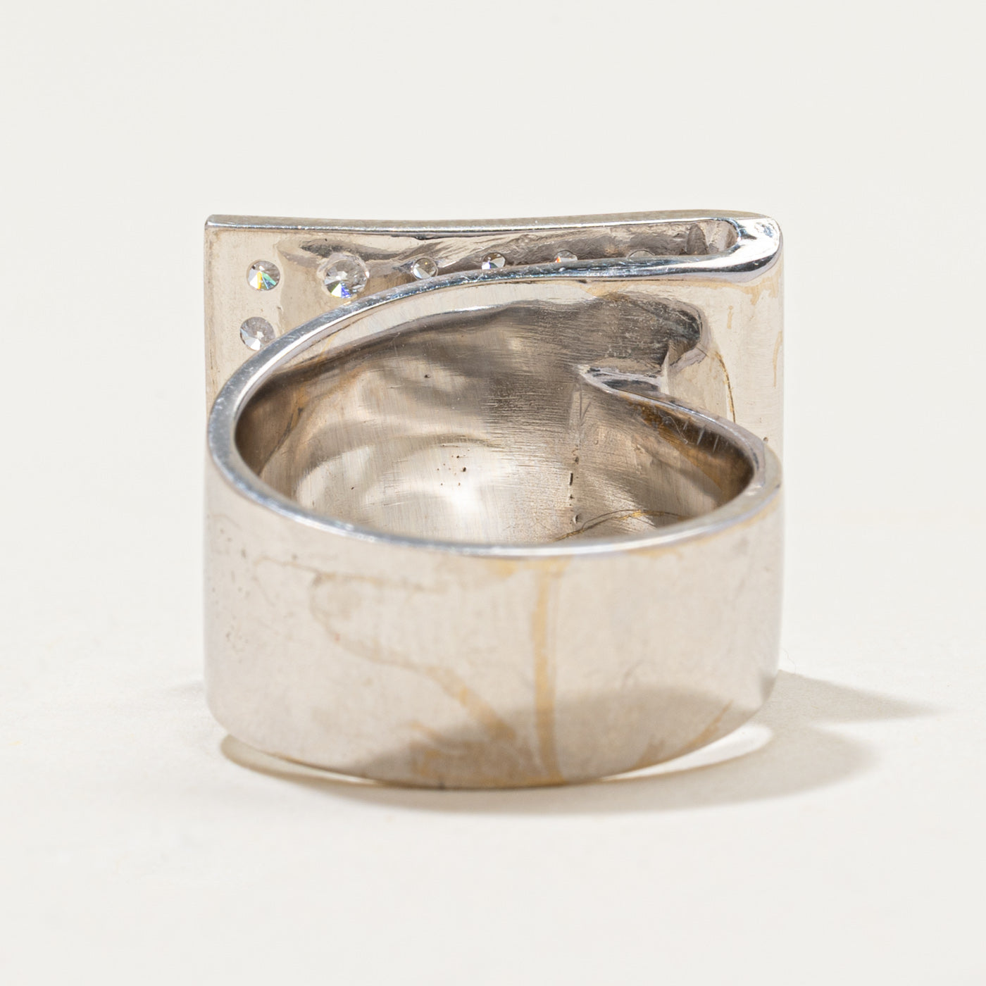 Pearl & Diamond Cocktail Ring | 0.98ctw | SZ 4.75