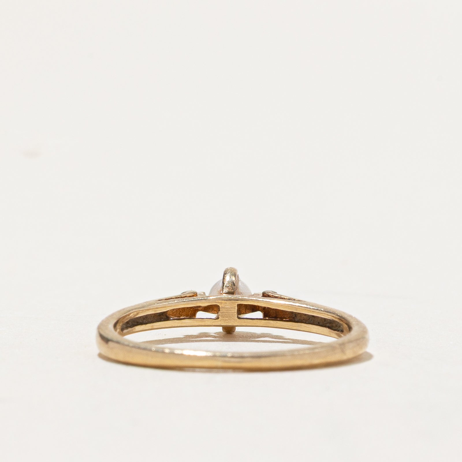 Solitaire Pearl Ring | SZ 2.75