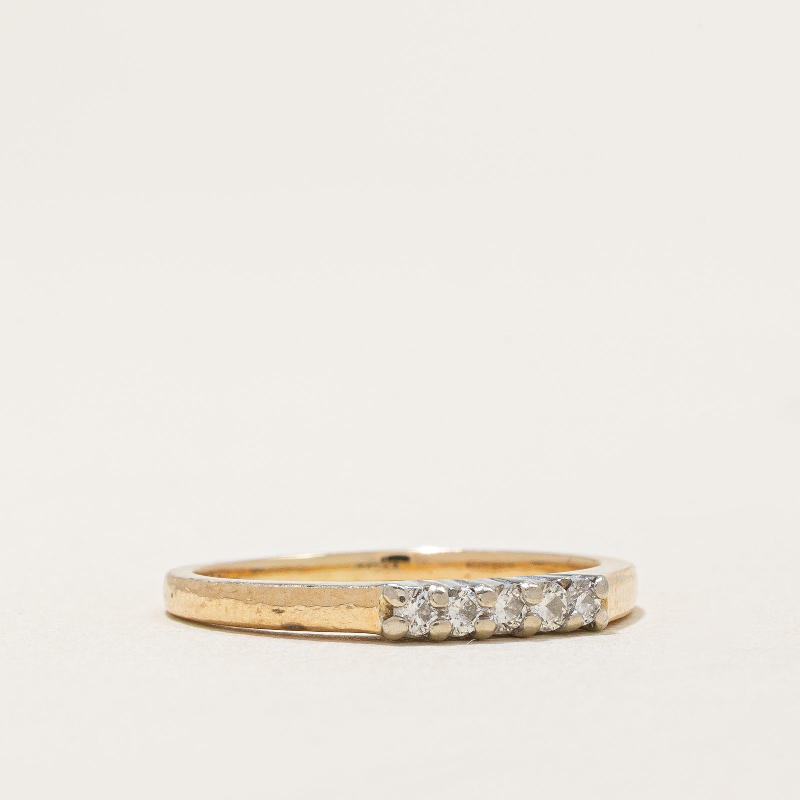 Five Stone Diamond Ring | 0.11ctw | SZ 5.75