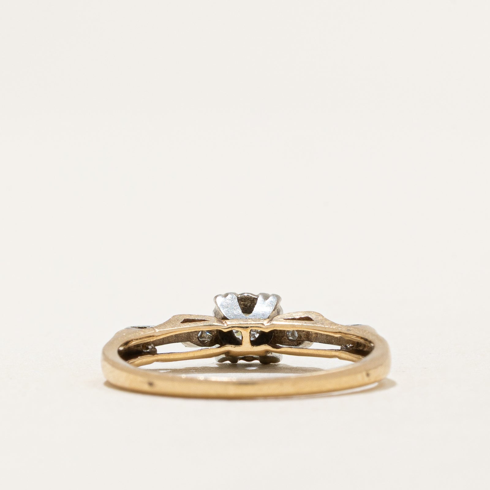 Vintage Diamond Ring | 0.09ctw | SZ 4.75