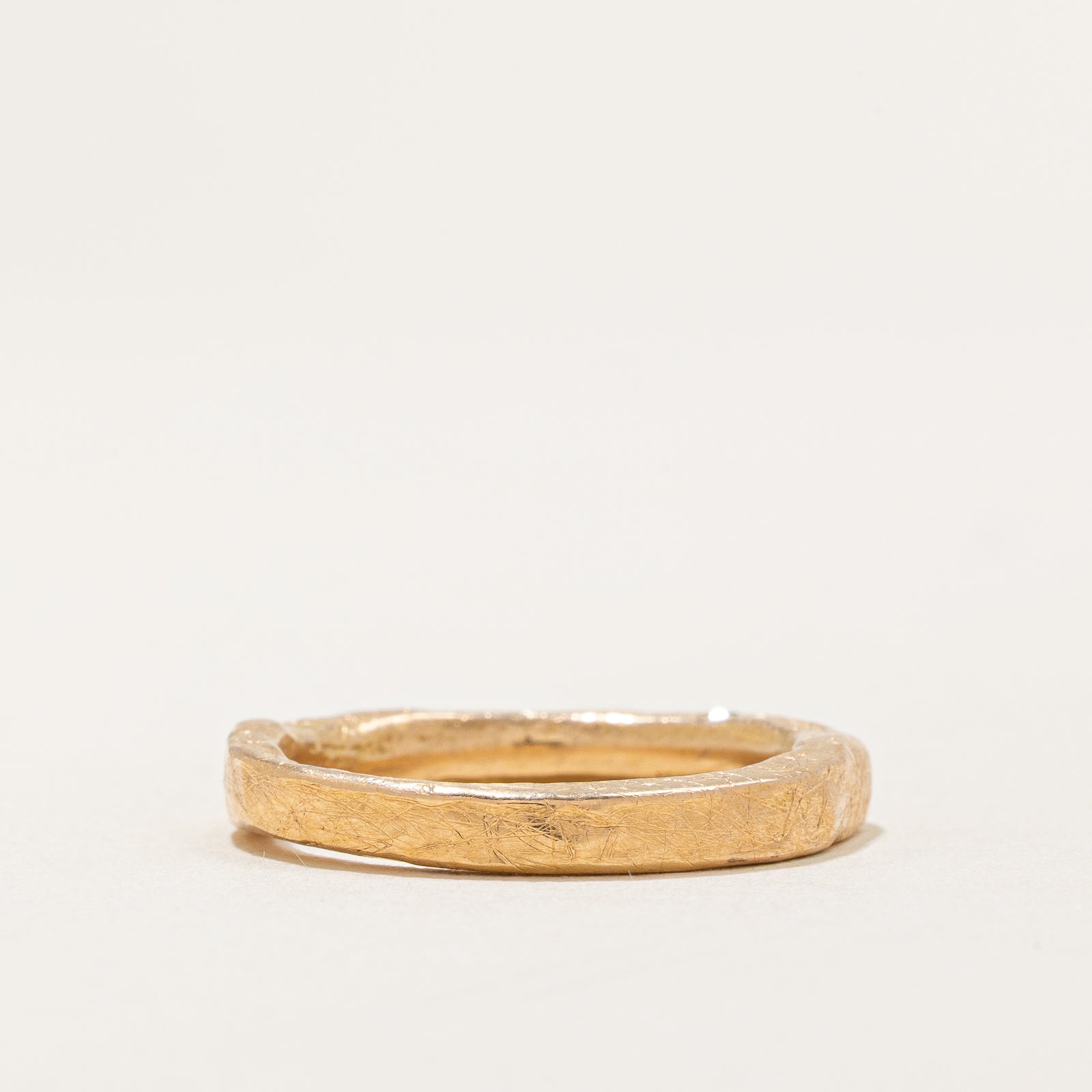Bague abstraite en diamants dispersés | 0,05 ct | Taille 6,5