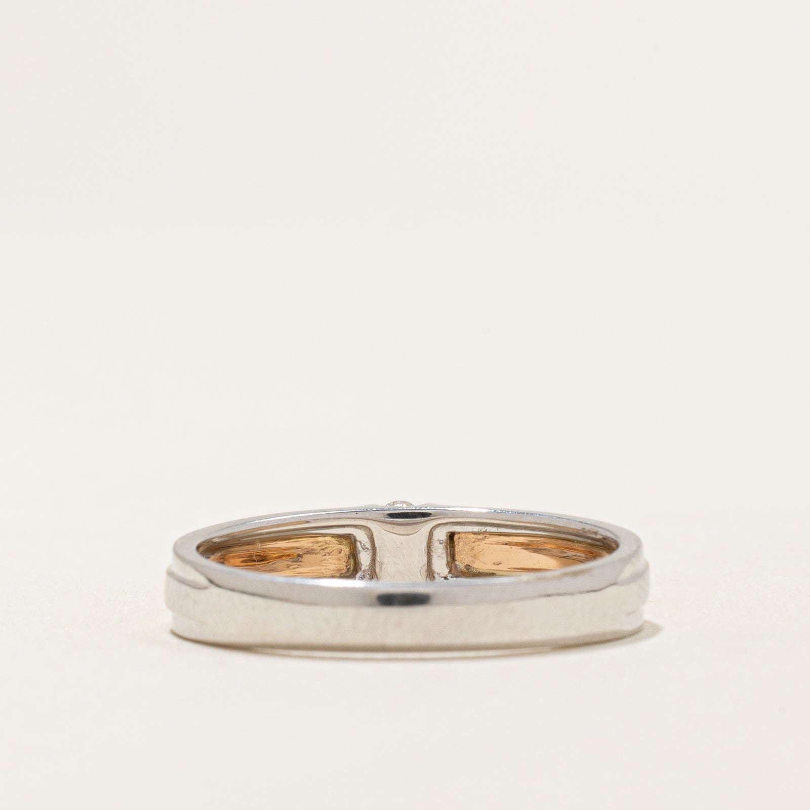 Two Stone Diamond Band | 0.034ctw | SZ 8