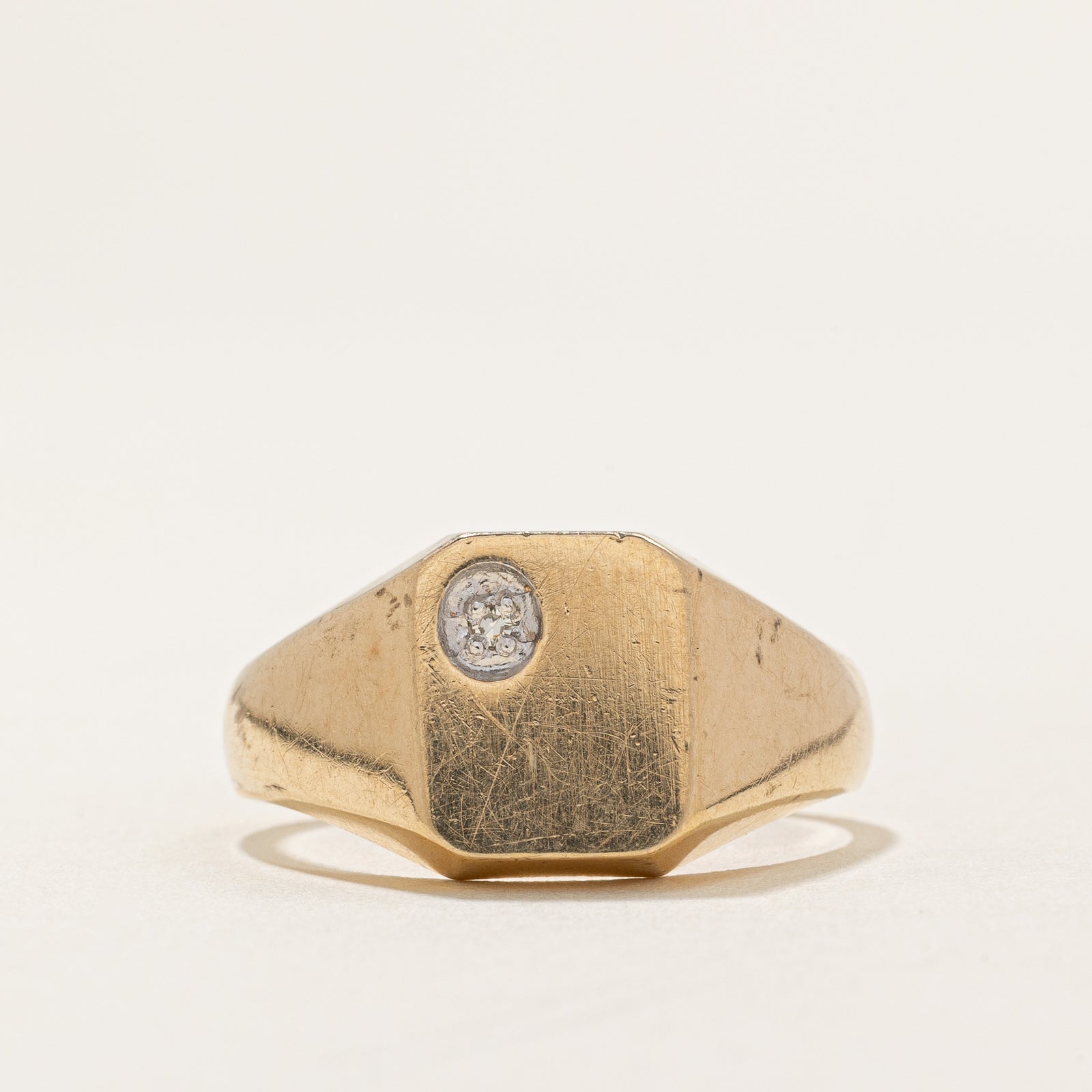 Single Stone Diamond Ring | 0.003ct | SZ 9.75