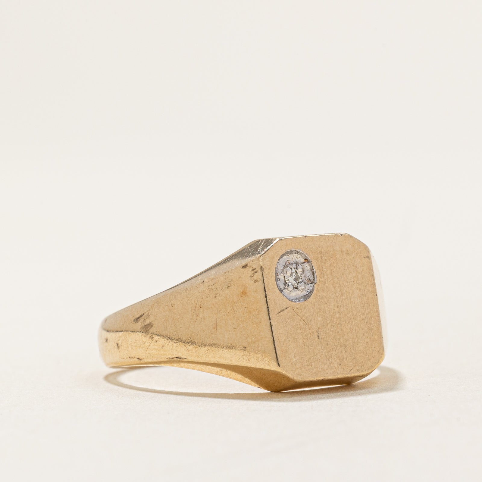 Single Stone Diamond Ring | 0.003ct | SZ 9.75