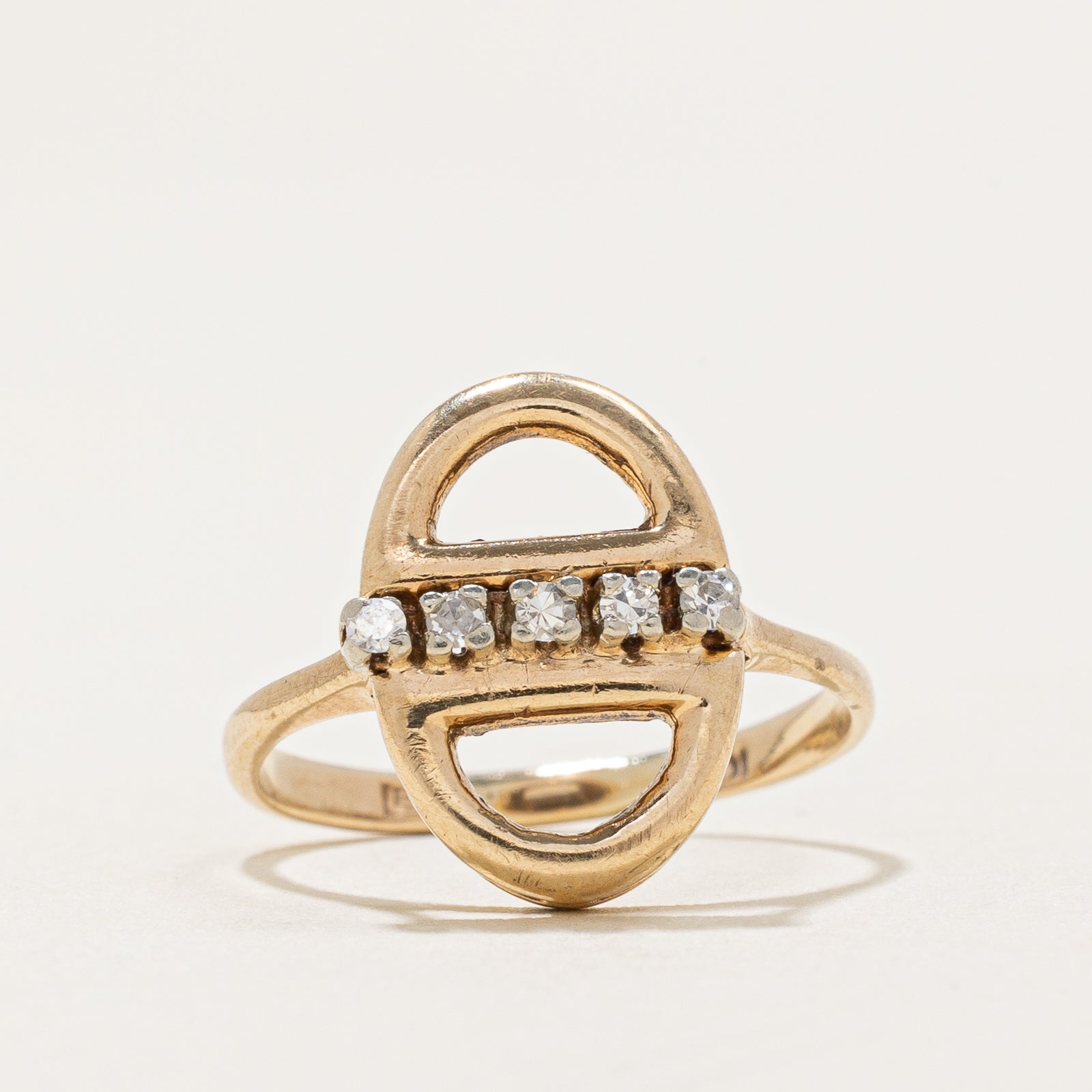 Five Stone Diamond Ring | 0.035ctw | SZ 4
