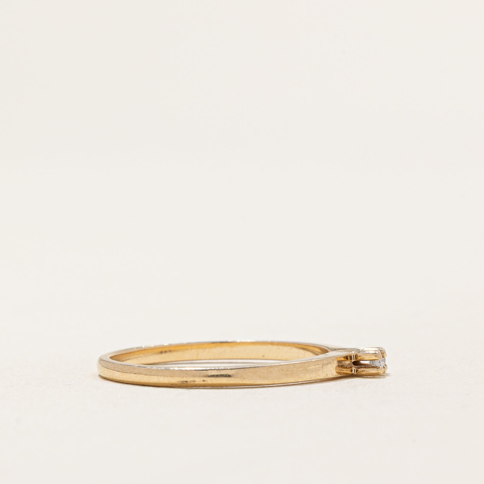 Two Stone Diamond Band | 0.02ctw | SZ 6.25