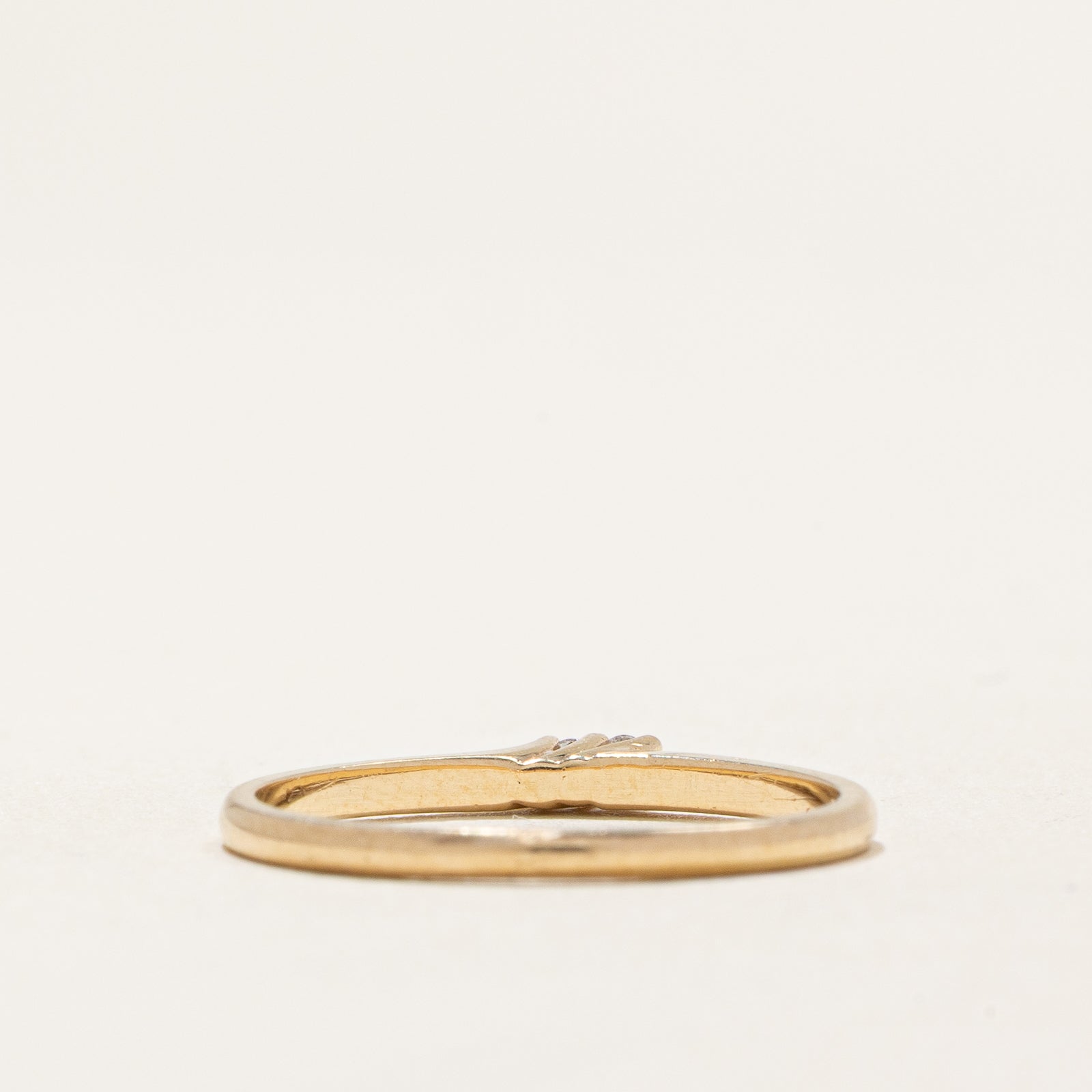 Two Stone Diamond Band | 0.02ctw | SZ 6.25