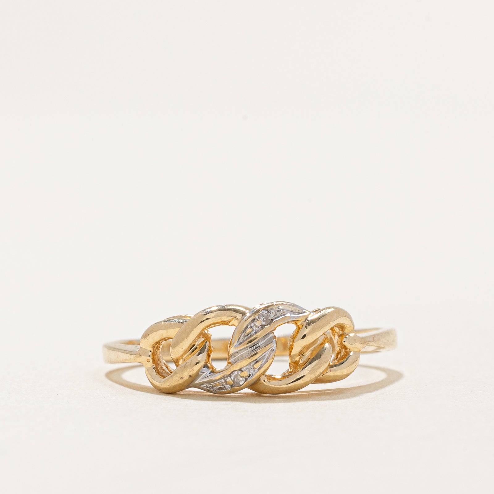 Two Stone Diamond Ring | 0.004ctw | SZ 7
