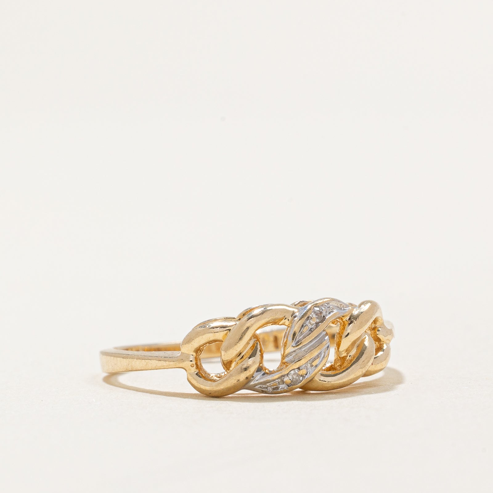 Two Stone Diamond Ring | 0.004ctw | SZ 7