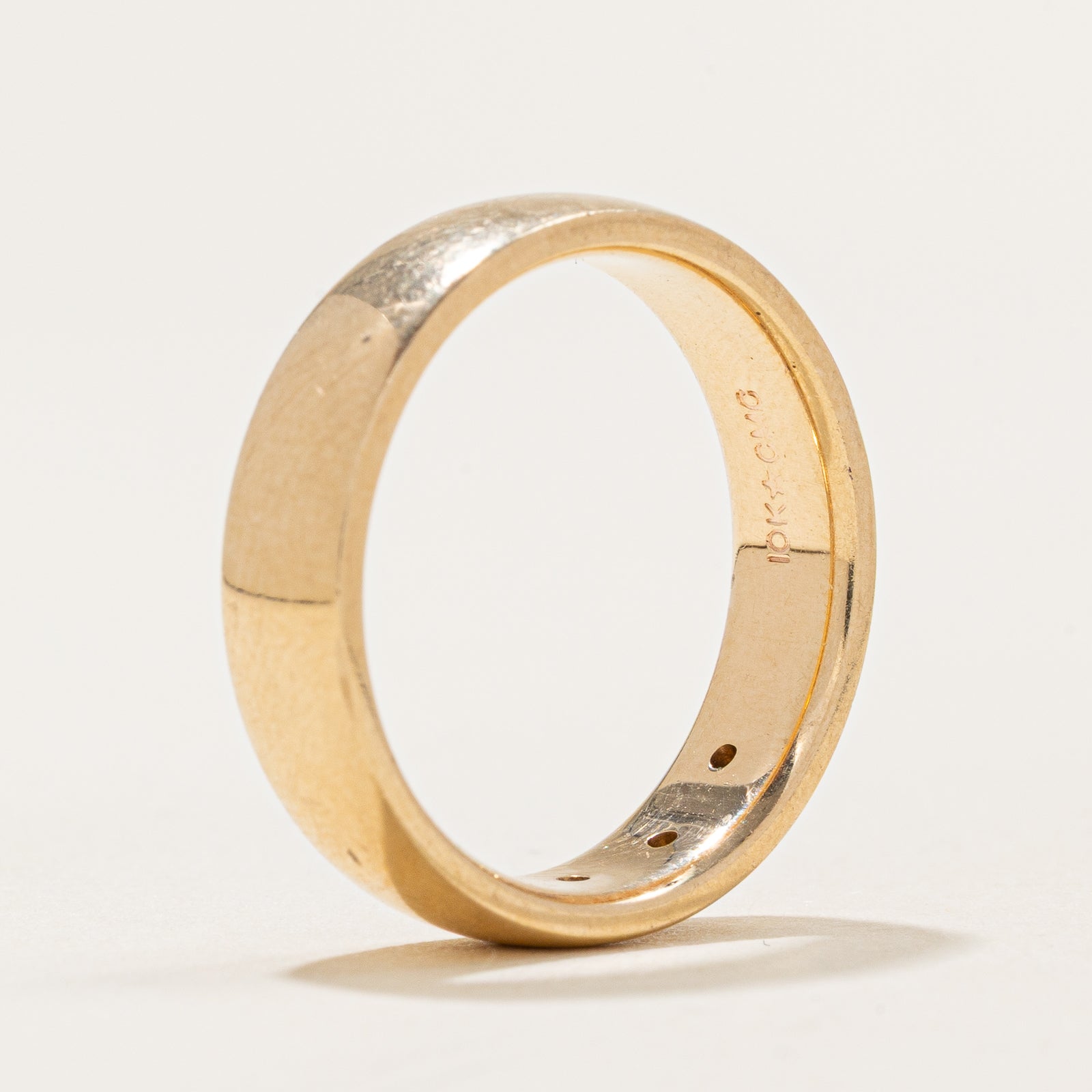 Three Stone Diamond Band | 0.015ctw | SZ 8.25