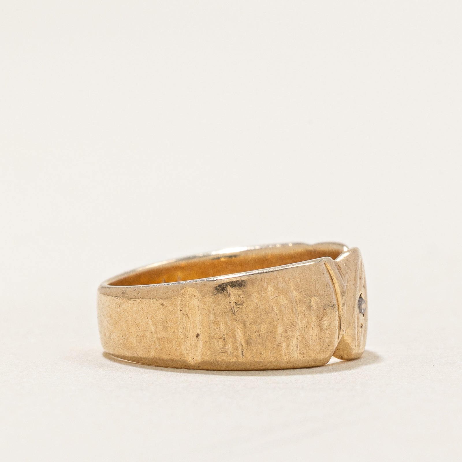 Two Stone Diamond Band | 0.006ctw | SZ 2.25