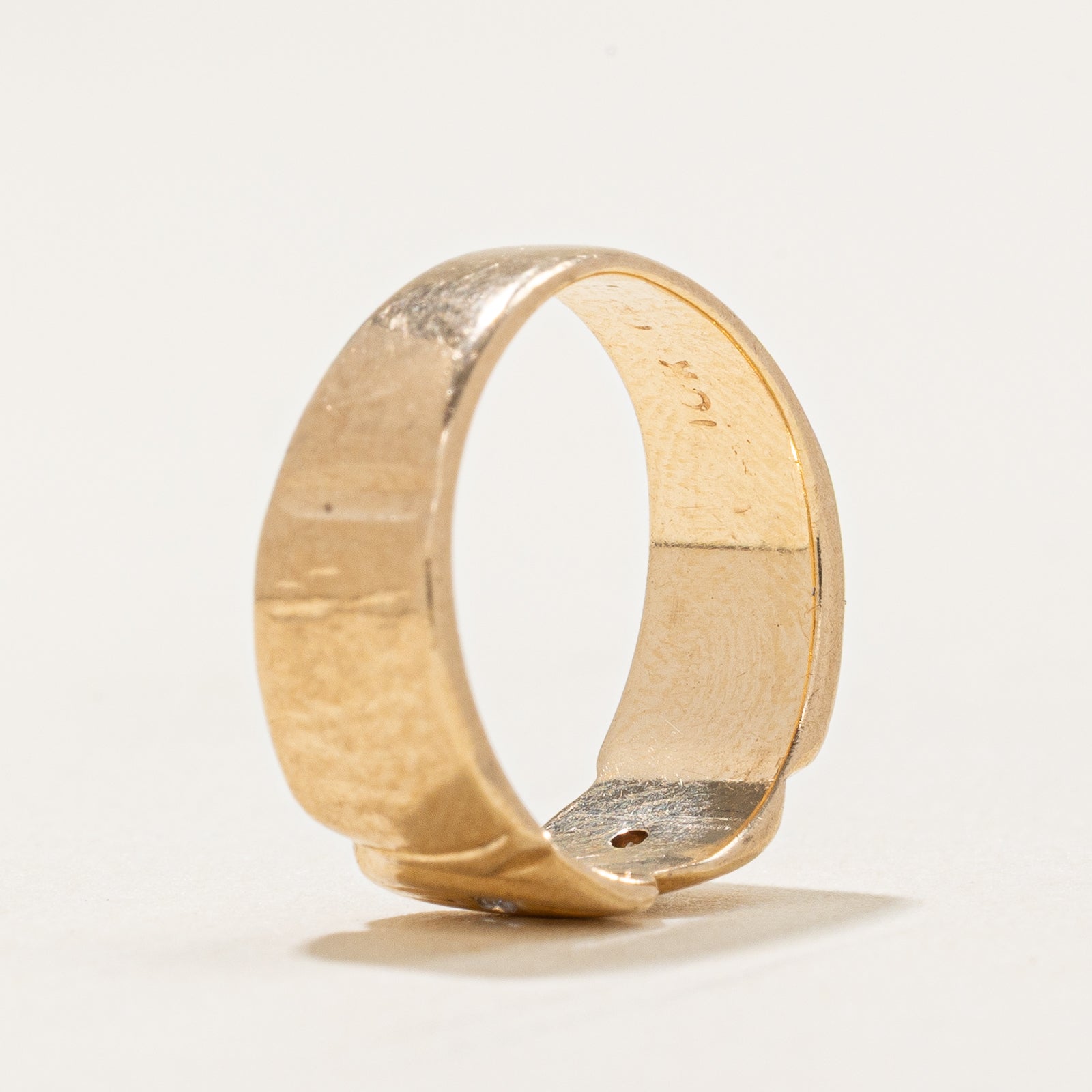 Two Stone Diamond Band | 0.006ctw | SZ 2.25