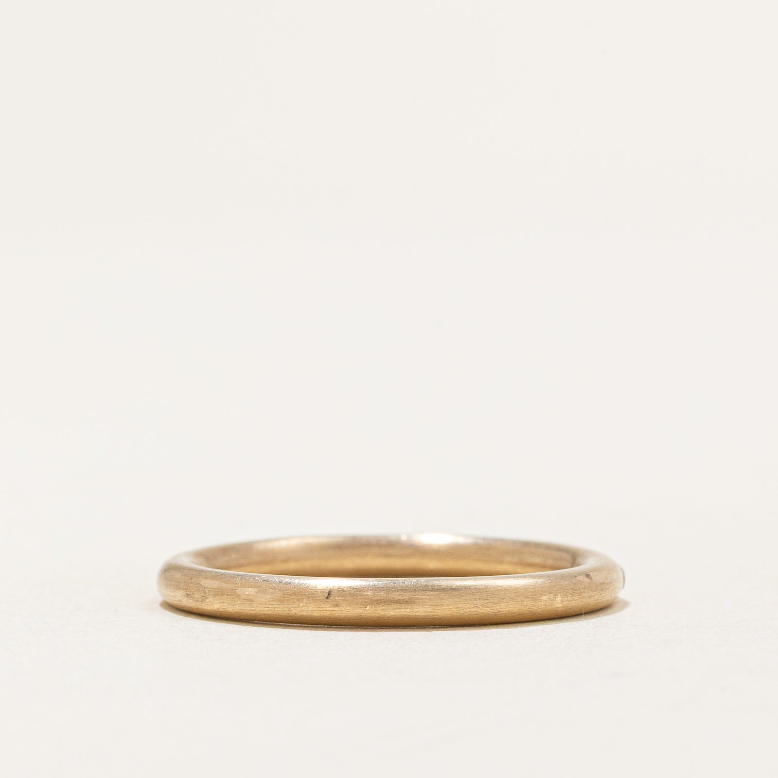Single Stone Diamond Band | 0.005ct | SZ 6.5