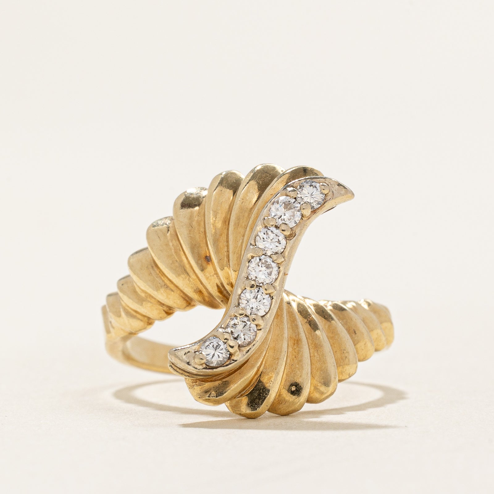 Diamond Accent Cocktail Ring | 0.13ctw | SZ 5.25