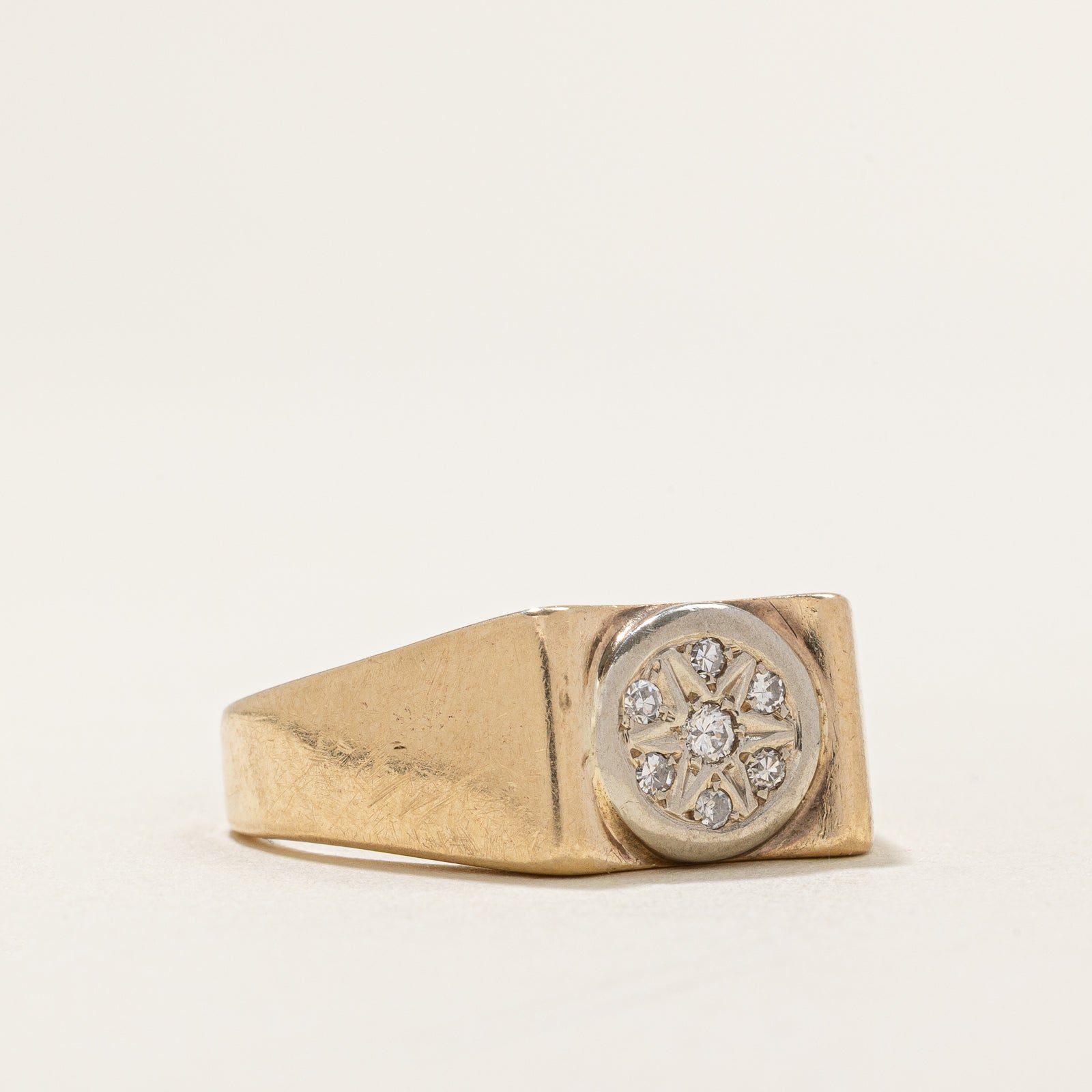 Diamond Cocktail Ring | 0.07ctw | SZ 10.5