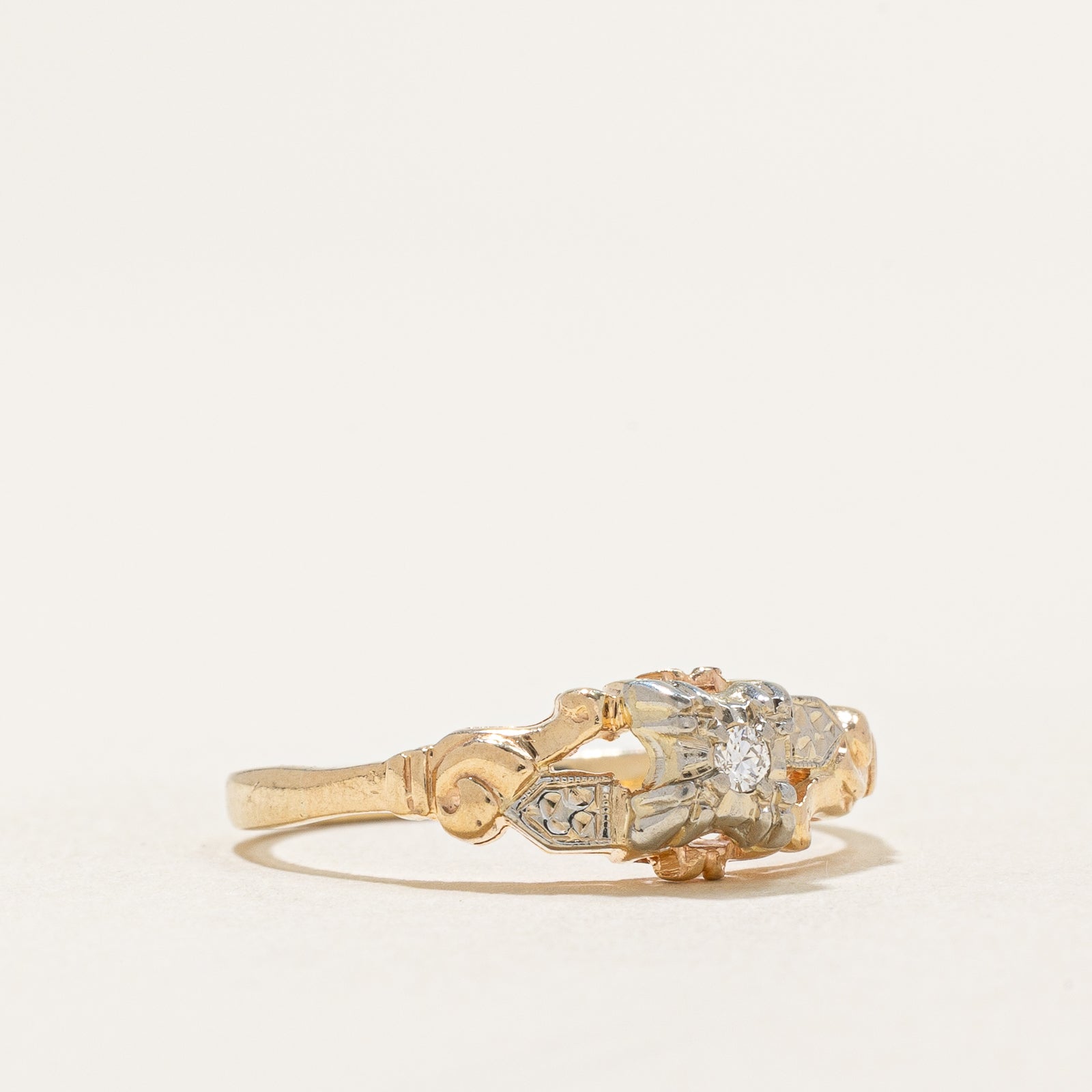 Single Stone Diamond Ring | 0.02ct | SZ 5.75