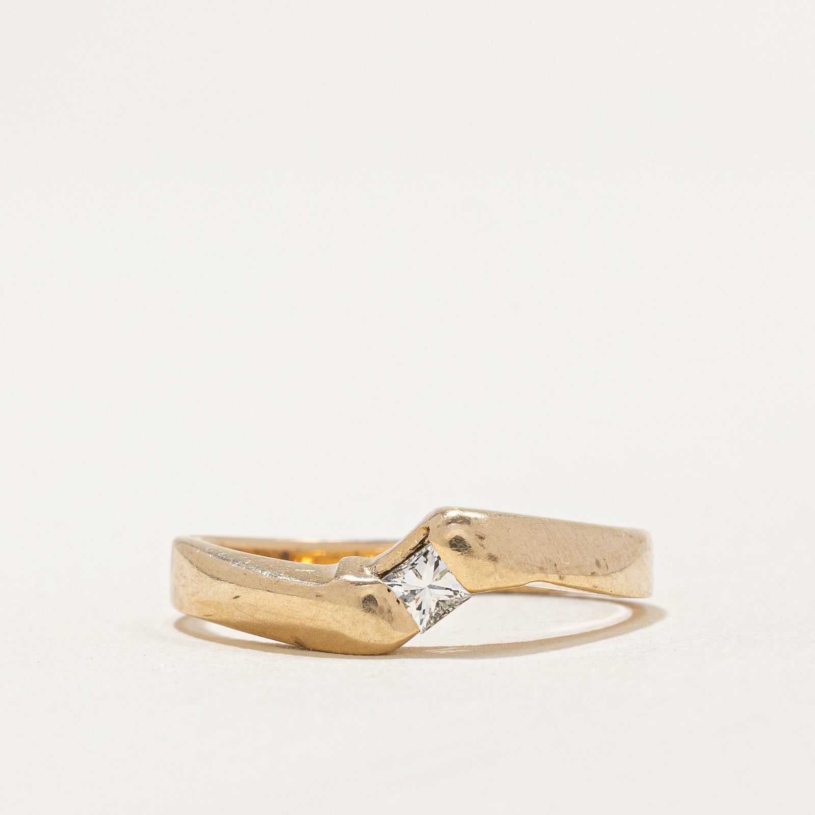 Single Stone Diamond Ring | 0.09ct | SZ 5.25