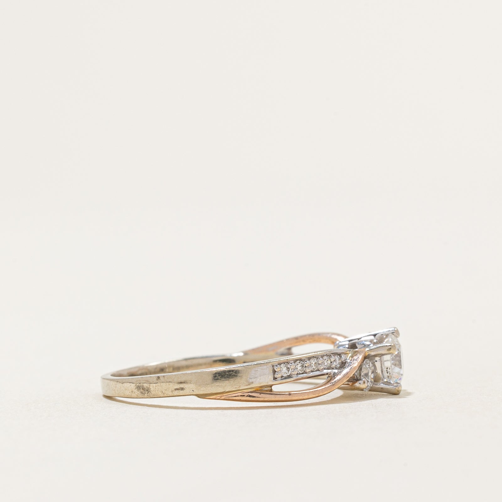 Diamond Engagement Ring | 0.58ctw | SZ 9.75