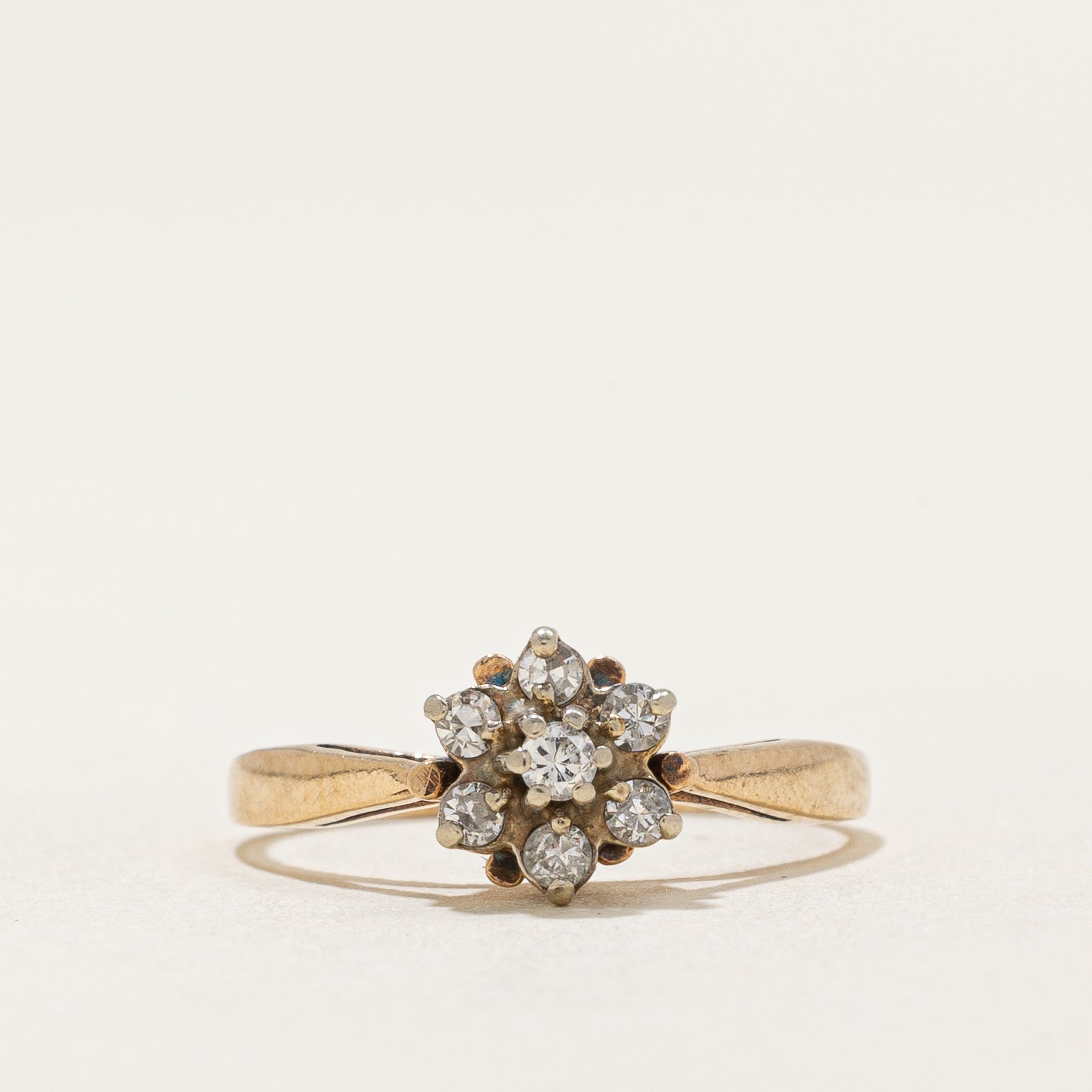 Cluster Diamond Ring | 0.075ctw | SZ 3.75