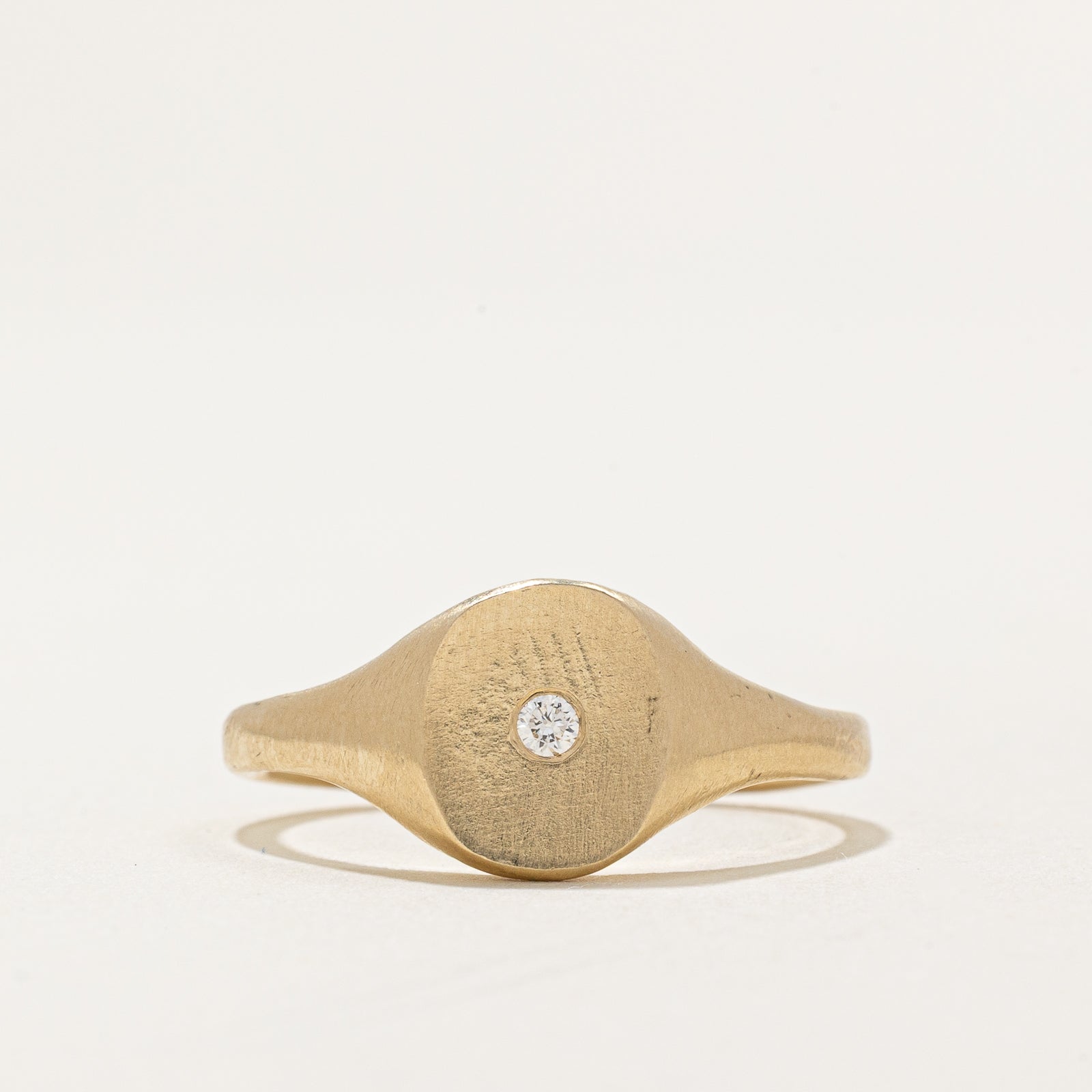 Single Stone Diamond Ring | 0.03ct | SZ 8.5