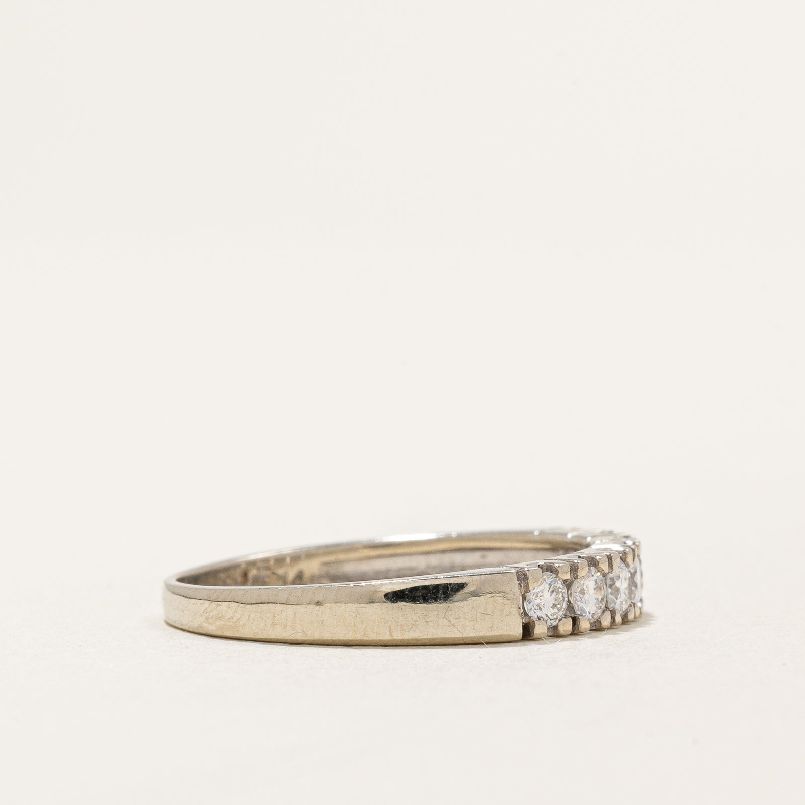 Semi Eternity Diamond Band | 0.32ctw | SZ 8.25