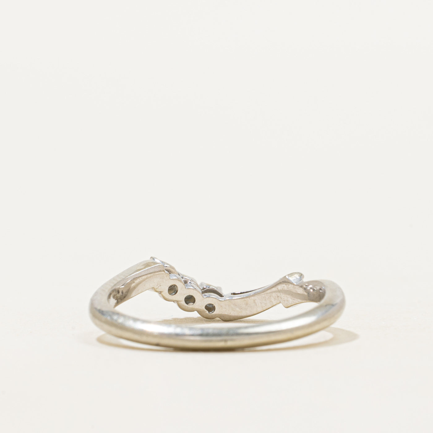 18k Diamond Contour Ring | SZ 5.25